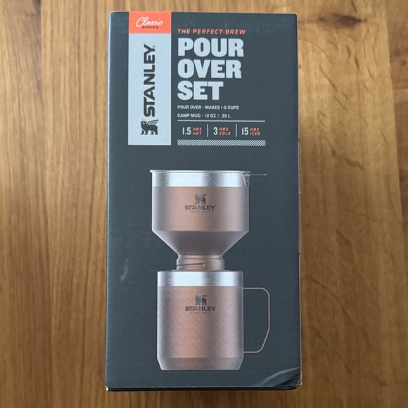Stanley Classic Pour Over Set 12oz in Metallic Brown - Picture 4 of 4
